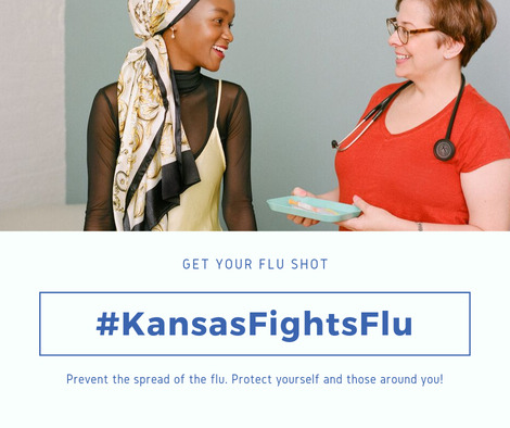 Kansas Flu Statistics Social Media Graphic 22